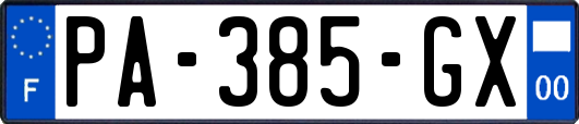 PA-385-GX