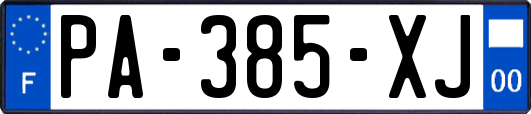 PA-385-XJ