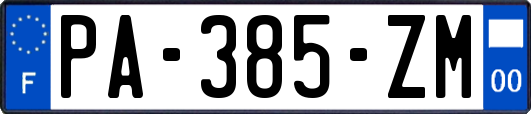 PA-385-ZM