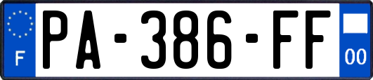 PA-386-FF