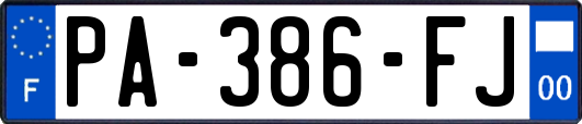 PA-386-FJ