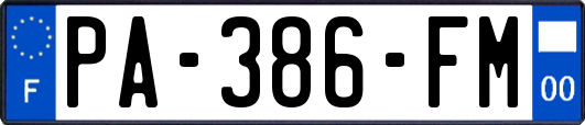 PA-386-FM