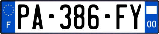 PA-386-FY