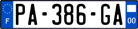 PA-386-GA