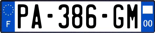 PA-386-GM