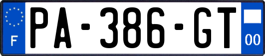 PA-386-GT