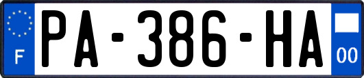 PA-386-HA
