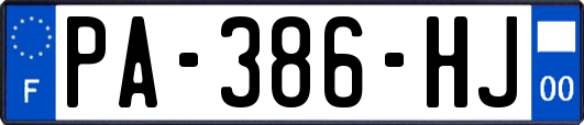 PA-386-HJ