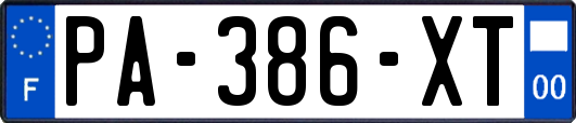 PA-386-XT