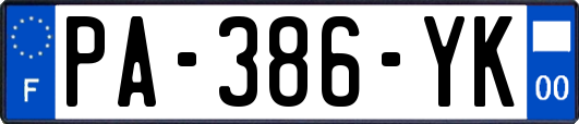 PA-386-YK