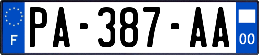 PA-387-AA