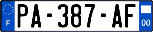 PA-387-AF