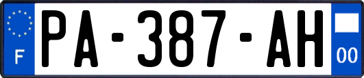 PA-387-AH