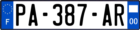 PA-387-AR