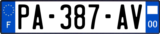 PA-387-AV