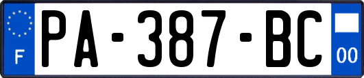PA-387-BC