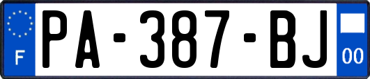 PA-387-BJ