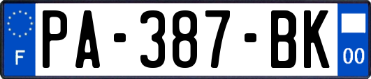 PA-387-BK