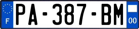 PA-387-BM