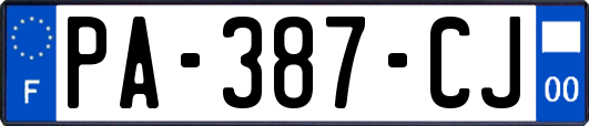 PA-387-CJ