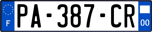 PA-387-CR
