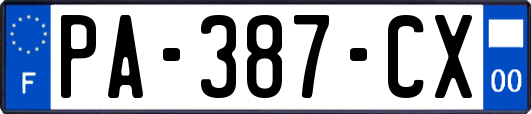 PA-387-CX