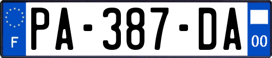 PA-387-DA