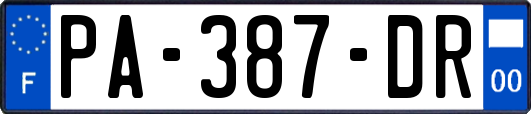 PA-387-DR