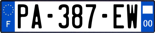 PA-387-EW