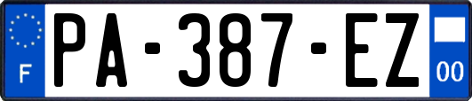 PA-387-EZ