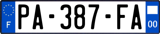 PA-387-FA