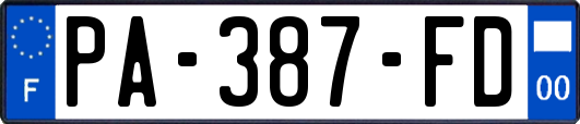 PA-387-FD