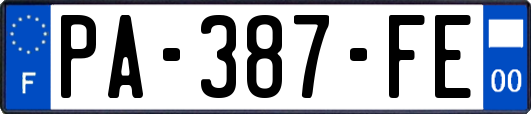 PA-387-FE