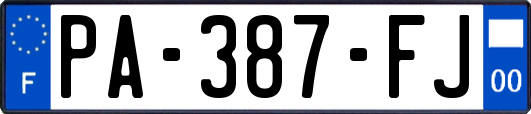 PA-387-FJ