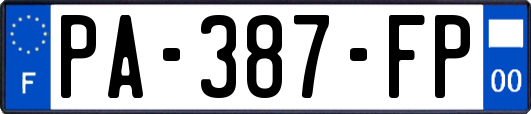 PA-387-FP