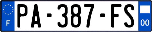 PA-387-FS