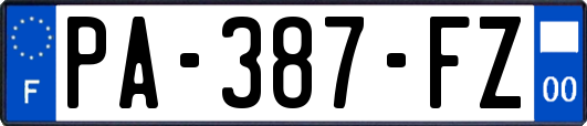 PA-387-FZ