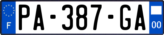 PA-387-GA