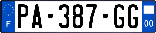PA-387-GG