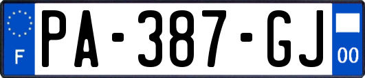 PA-387-GJ