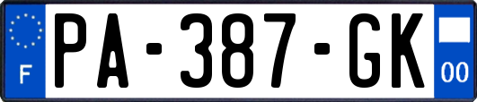 PA-387-GK
