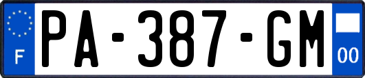 PA-387-GM