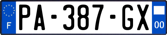 PA-387-GX