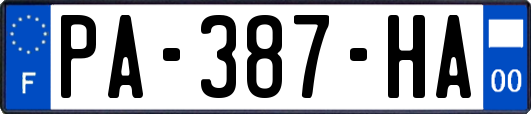 PA-387-HA