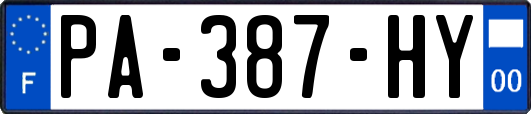 PA-387-HY