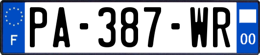 PA-387-WR