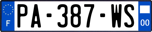 PA-387-WS