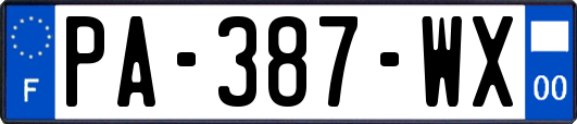 PA-387-WX
