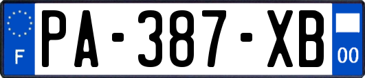 PA-387-XB