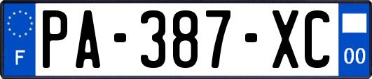 PA-387-XC